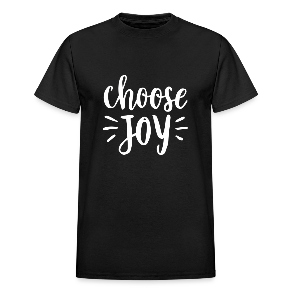 Choose Joy Gildan Ultra Cotton Adult T-Shirt - black